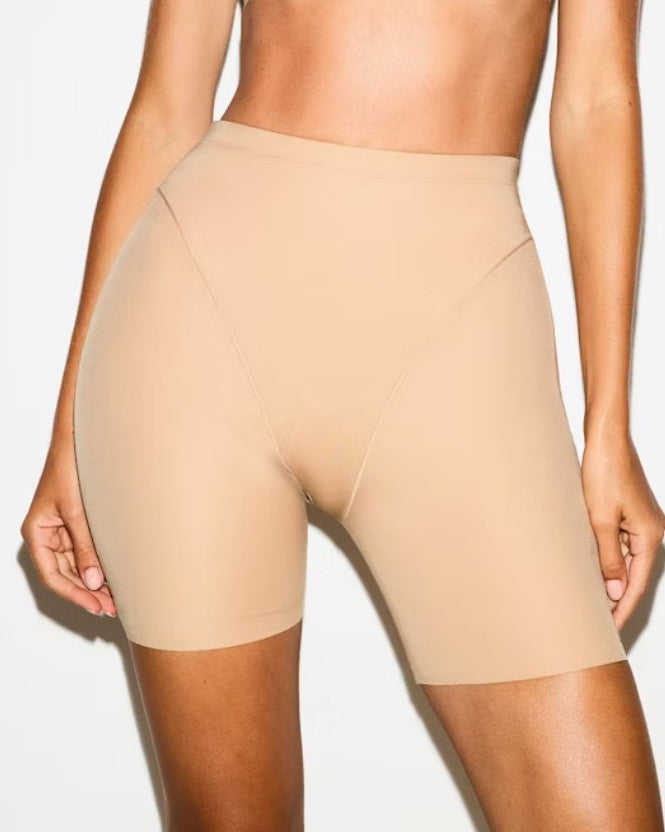 High Waist Seamless Hip Lifting Shorts with Paded