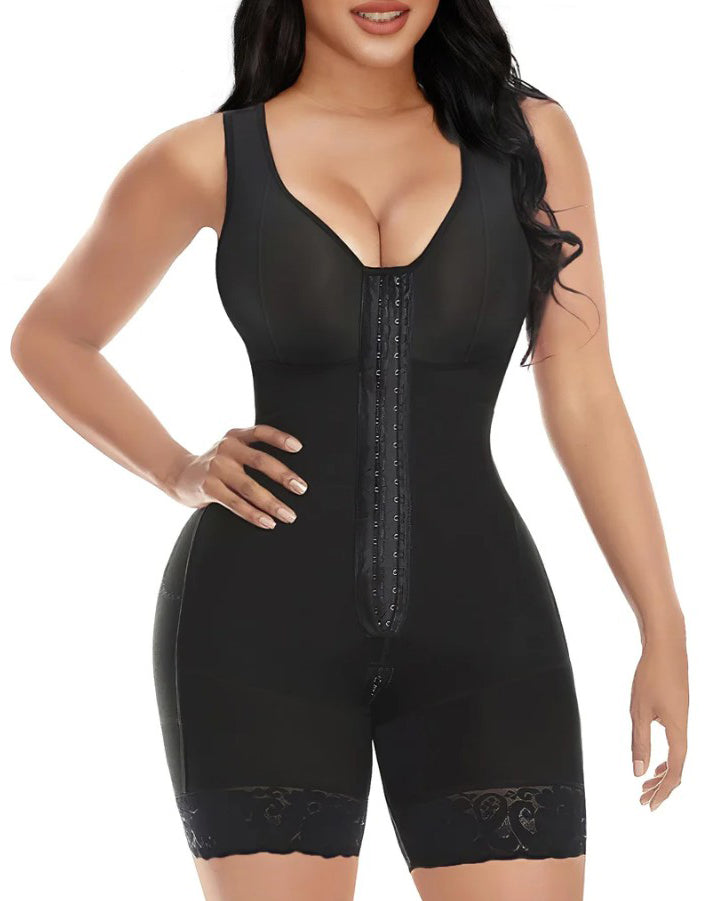 Tummy-Control Sleeveless Full-Body Shapewear