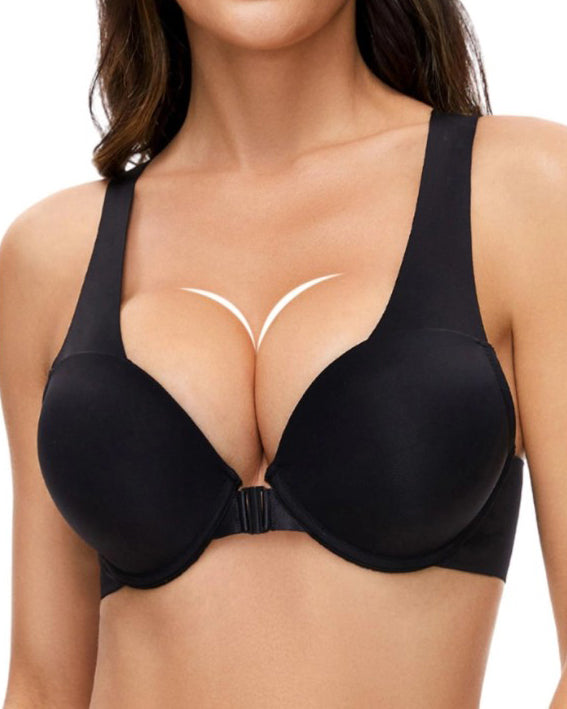 Wide-Straps Seamless Bra