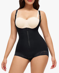 Lace Trims Slimming Thong Shapewear
