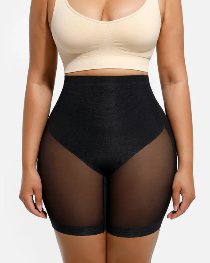 Sheer Mesh Comfort Butt Lifting Shaping Shorts
