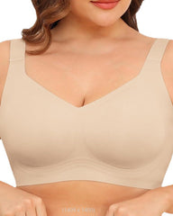 Full Coverage Wire-Free Comfort Seamless Bra