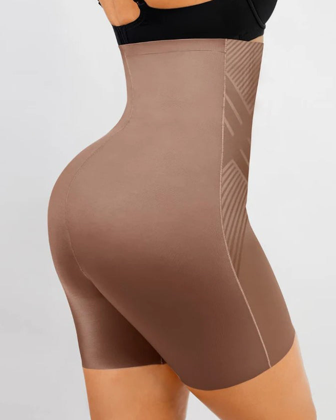 High-Waisted Breathable Slimming Shaping Shorts
