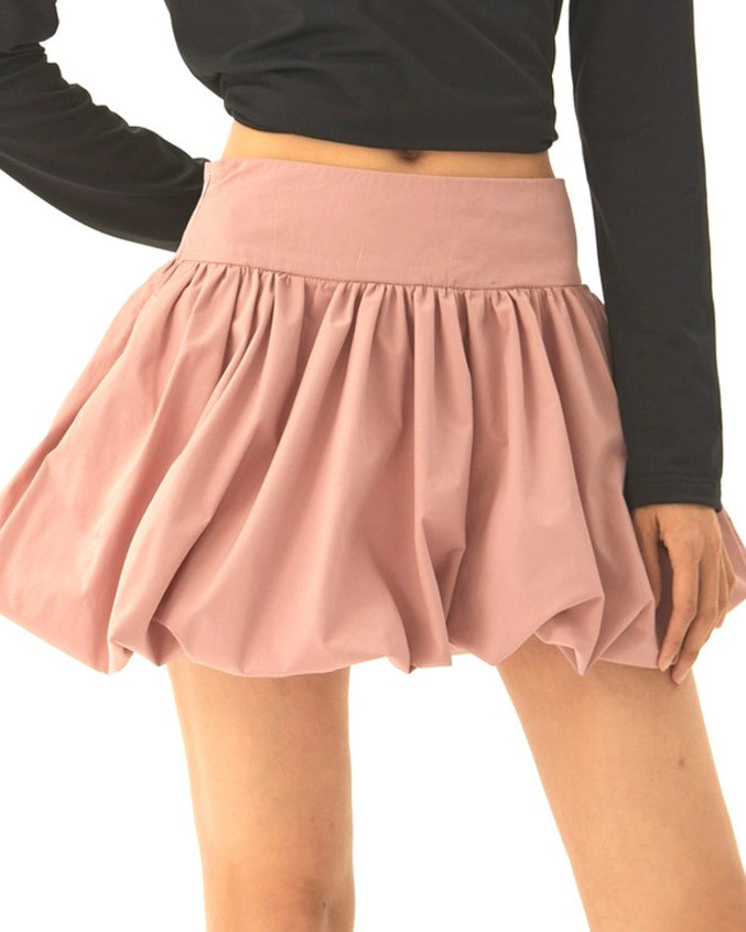 High-Waisted Puffy Skirt