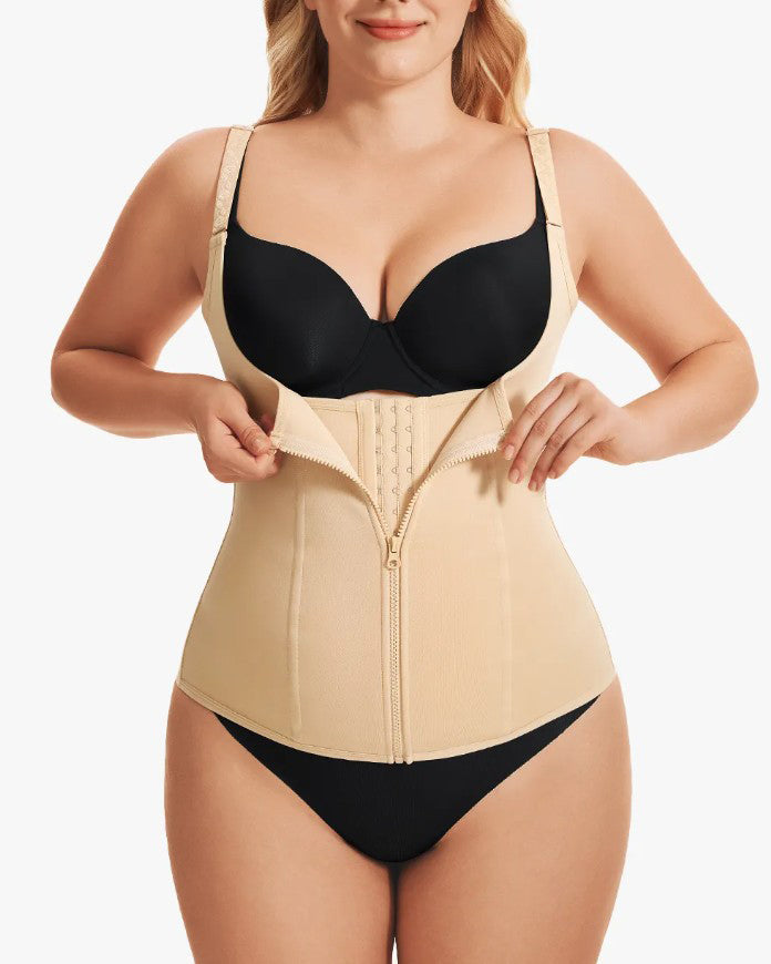 Tummy Shaping Open-Bust Waist Trainer Vest