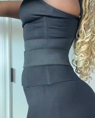 Double-Layer Tummy Sculpt Waist Trainer