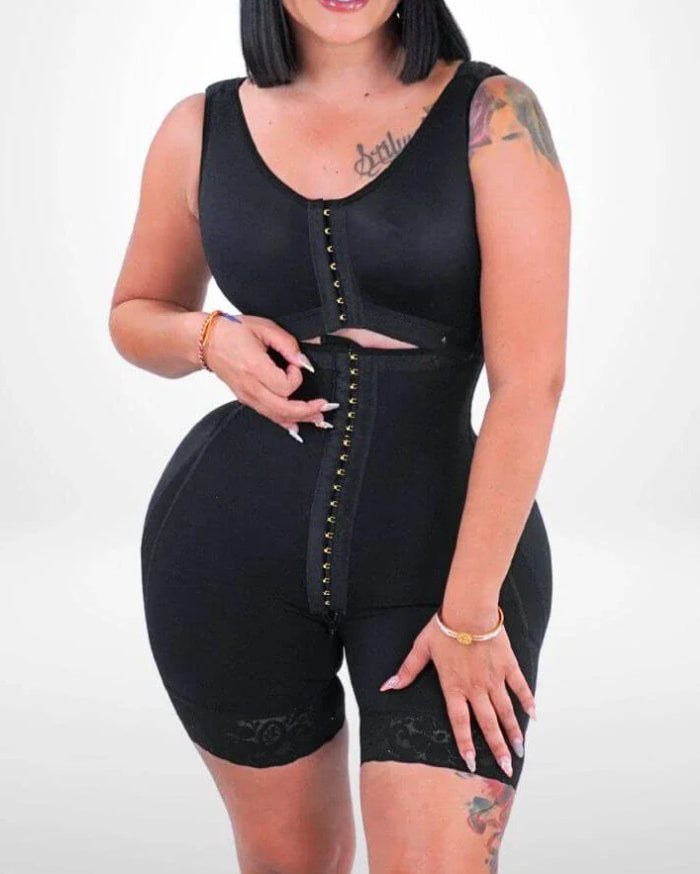 Full Body Sleeveless Hip Lifter Shapewear