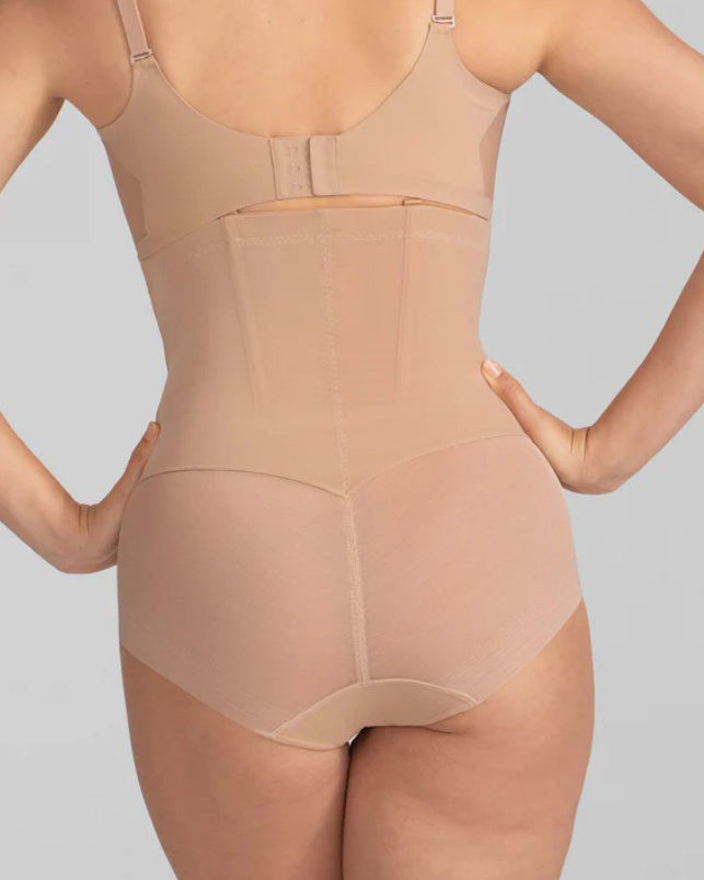 Mesh High Waist Tummy Control Thong Shaper