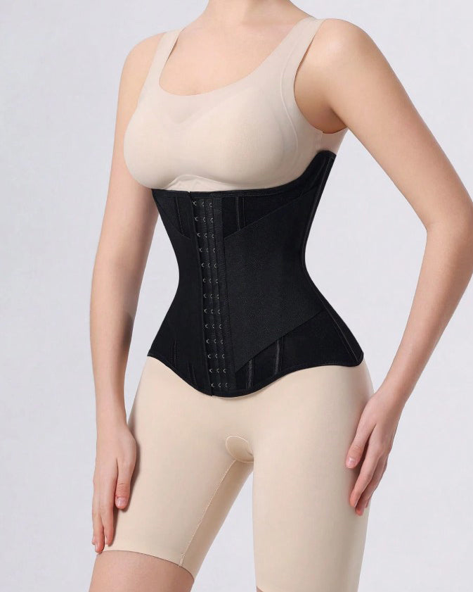 Double-Layer Tummy-Control Comfort Mesh Waist Trainer