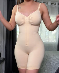 Front Zipper Tummy Control Shapewear