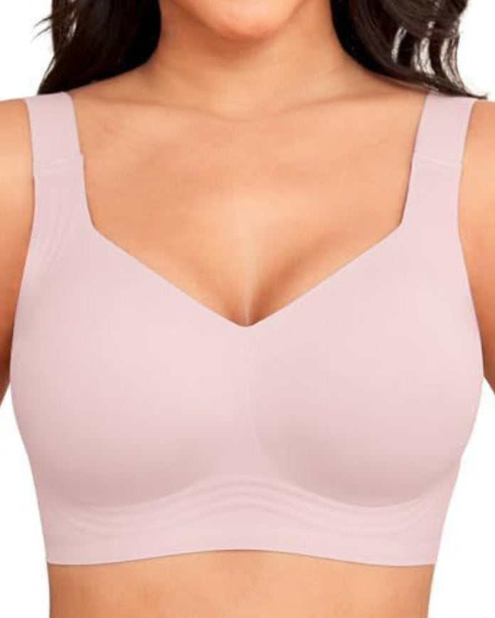 Full Coverage Wire-Free Comfort Seamless Bra