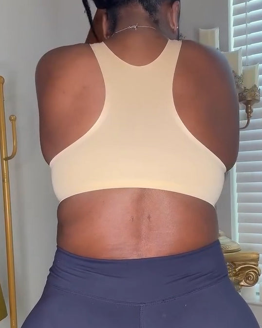 Wide-Straps Seamless Bra