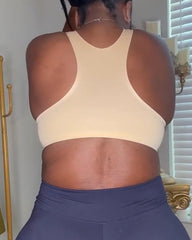 Wide-Straps Seamless Bra