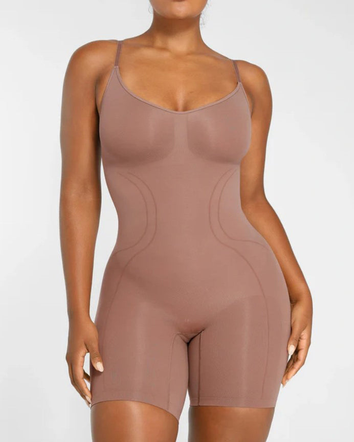 Sleeveless Seamless Tummy Shaping Full Body Shapewear