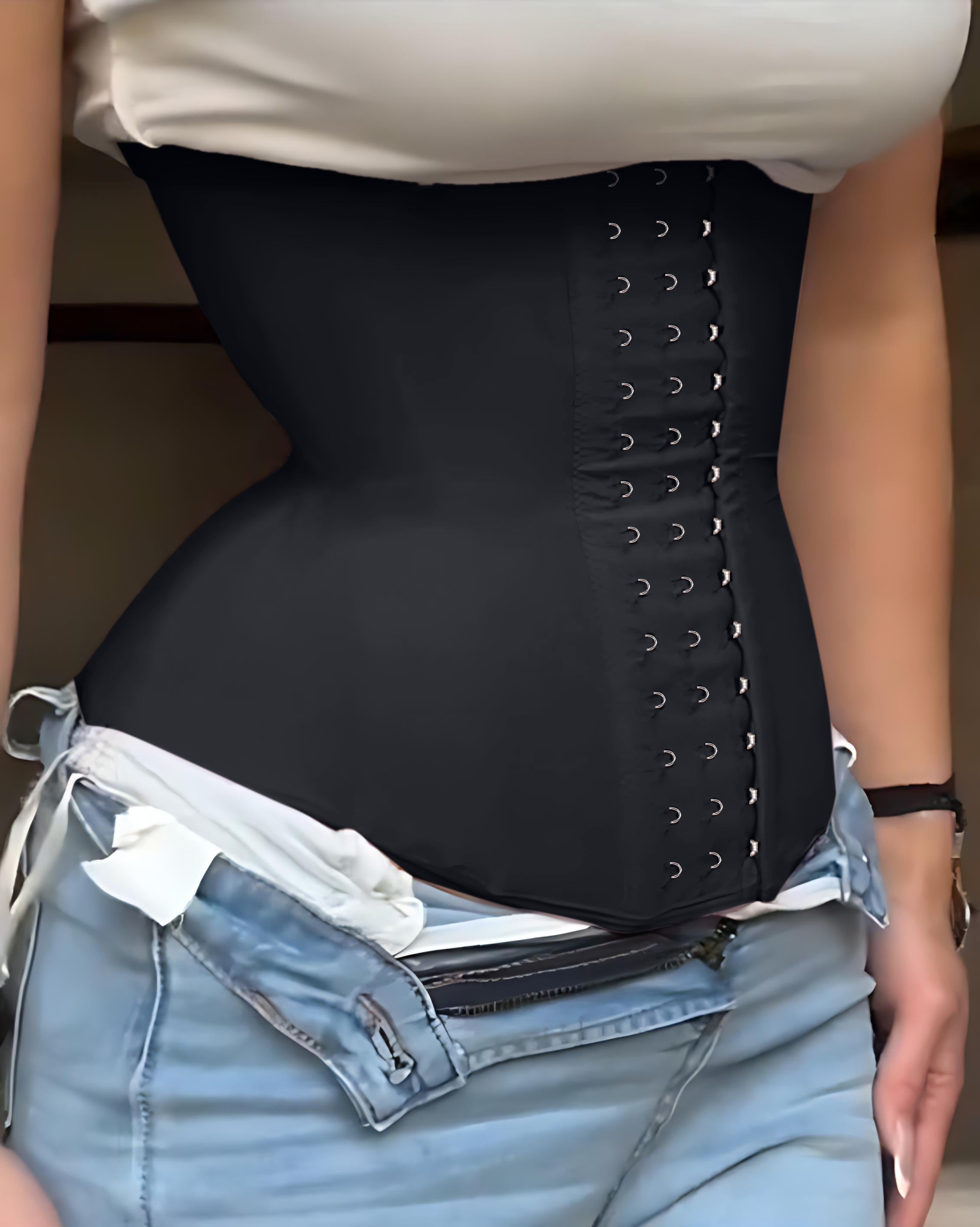 Steel Bone Abdominal Compression Waist Trainer