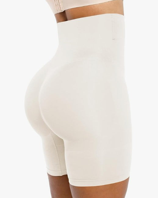 Seamless Tummy Shaping High-Rise Shapewear Shorts