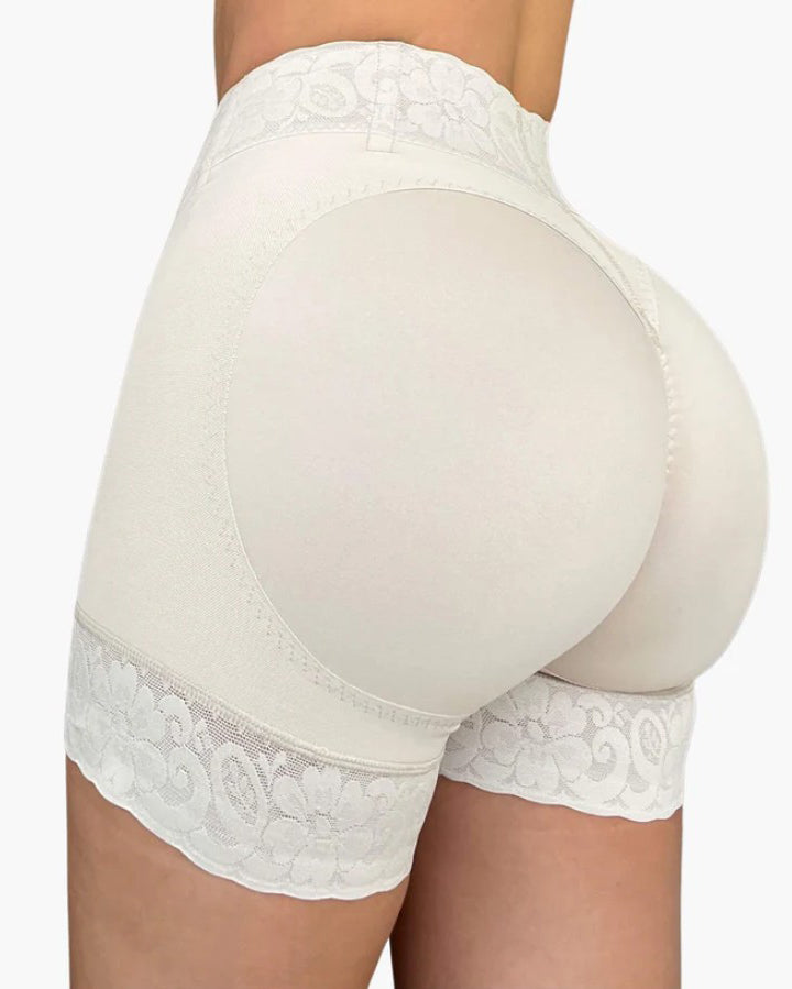 Hip-Lifter Lace Trim Shaping Shorts