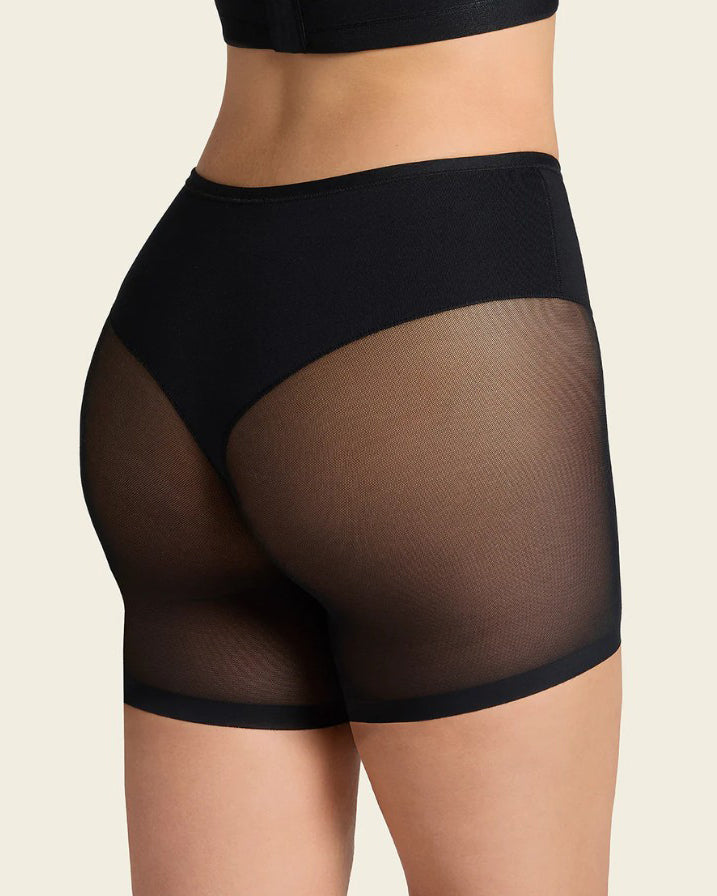 Mesh Seamless Hip-Lifting Shaping Shorts