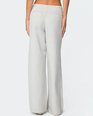 Comfortable Knitted Wide-Leg Pants