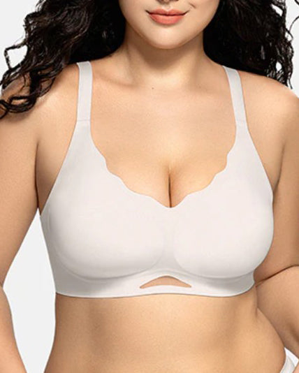 Sheer Mesh Seamless Bra