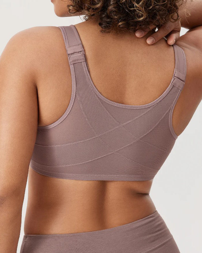 Plunge Wide Strap Bra