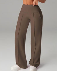 Straight-Leg Loose Casual Pants