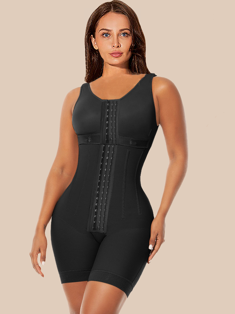Chest-Packed Body Shaper Postpartum Fajas Colombianas