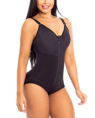 High Compression Post Surgery Shapewear With Zipper Closure