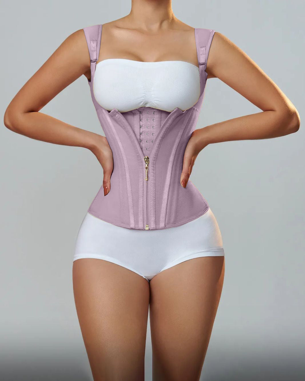 Waist Tummy Trainer Strap Steel Boned