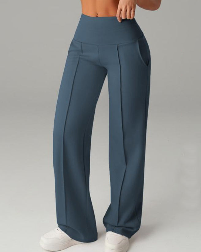 Straight-Leg Loose Casual Pants