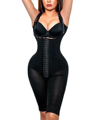 Tummy Control Adjustable Hook and Eye Front Closure Shapewear