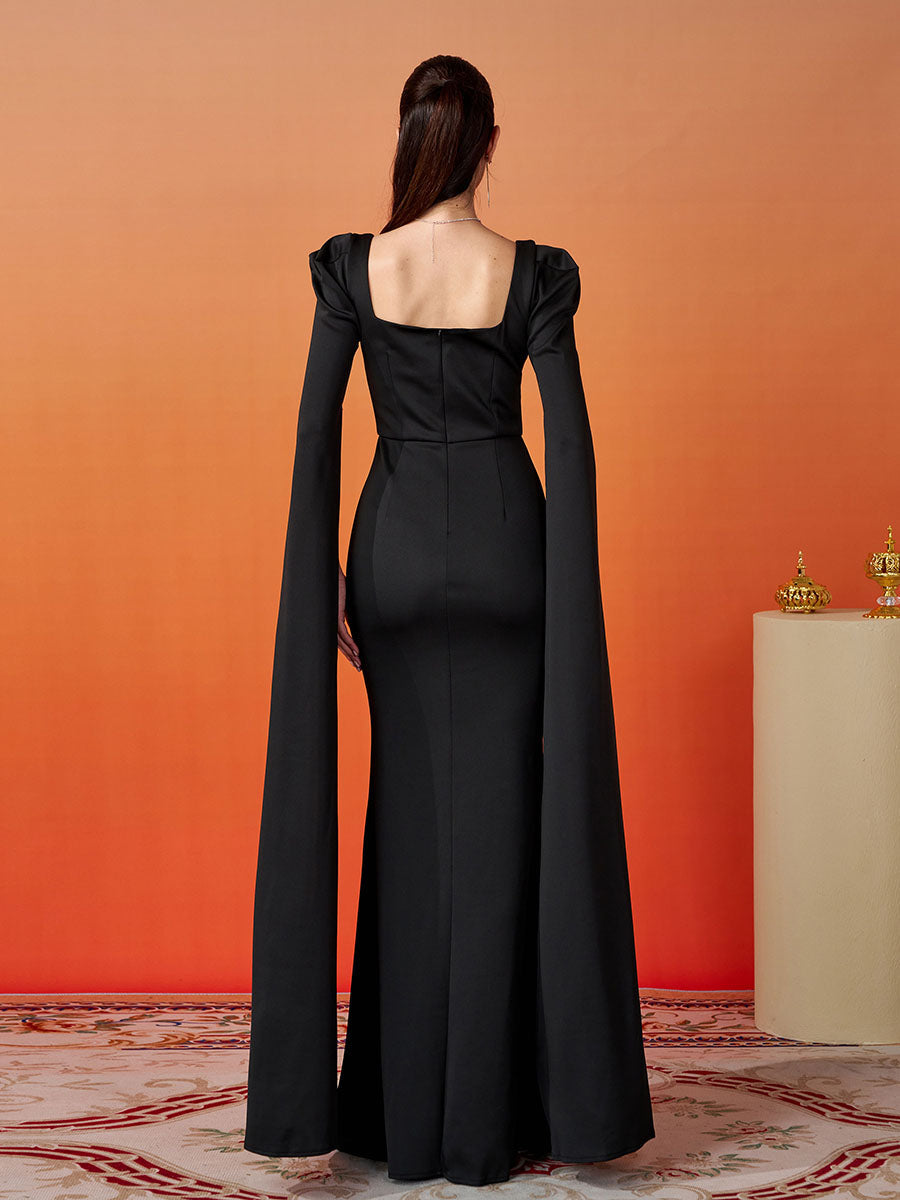Formal Square Neck Mermaid Dress