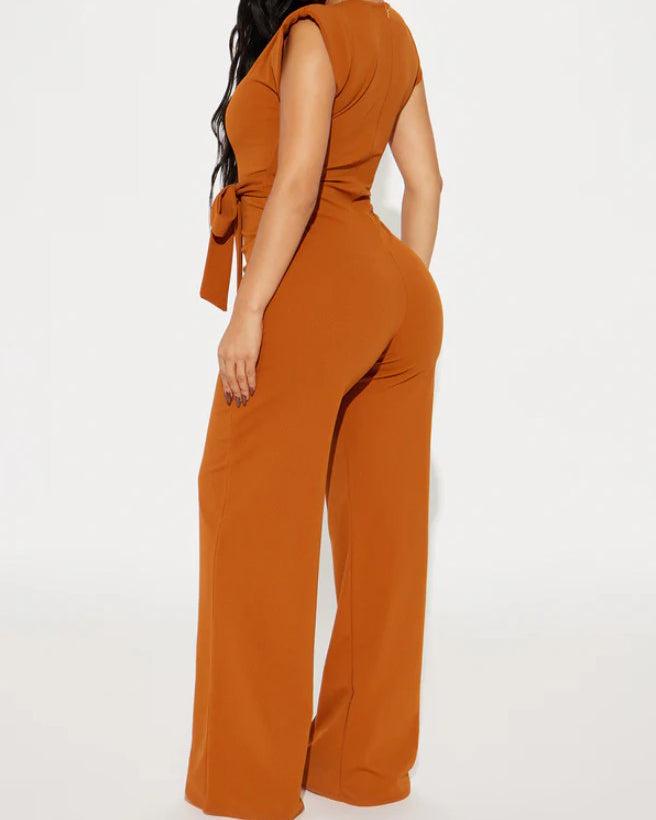 Stylish Comfortable Wide-Leg Jumpsuit