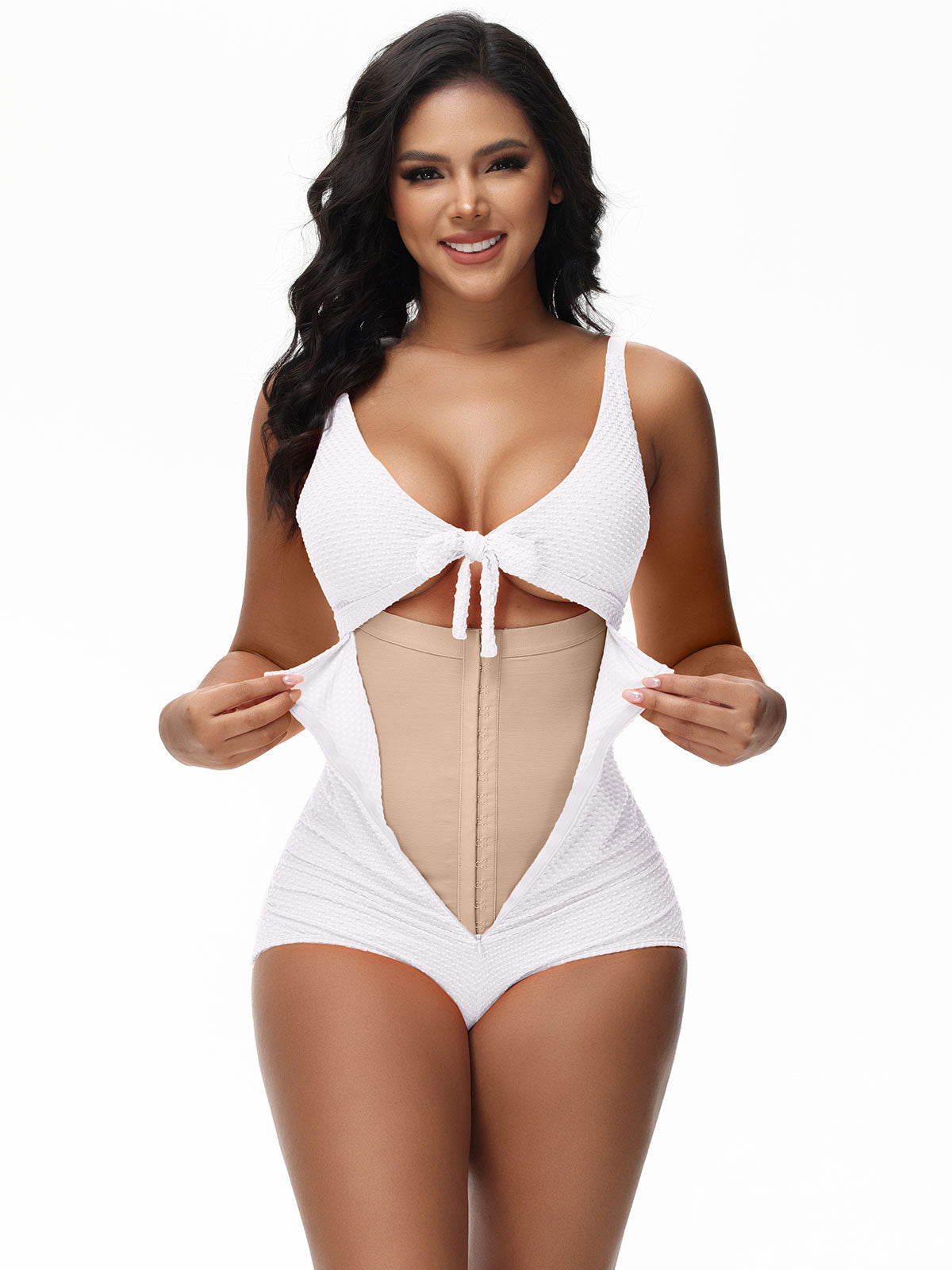 Butt Lifting Bodysuit Sleeveless Shapewear