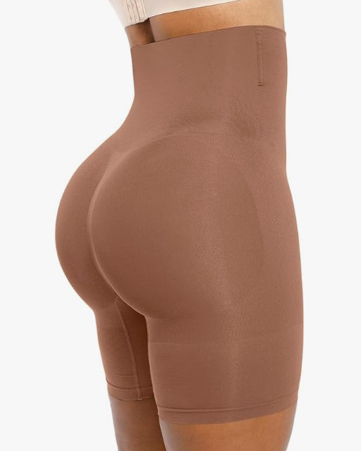 Seamless Tummy Shaping High-Rise Shapewear Shorts