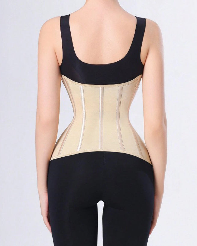 Double-Layer Tummy-Control Comfort Mesh Waist Trainer