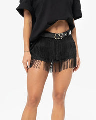 Fringed Shorts