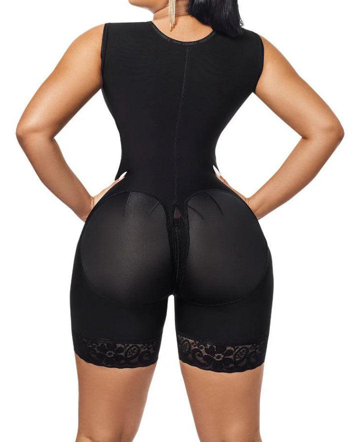 Abdominal Shaping Sleeveless Full Body Shapewear