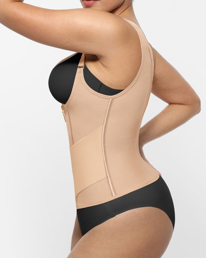 Double-Layer Tummy Compression Waist Trainer Vest