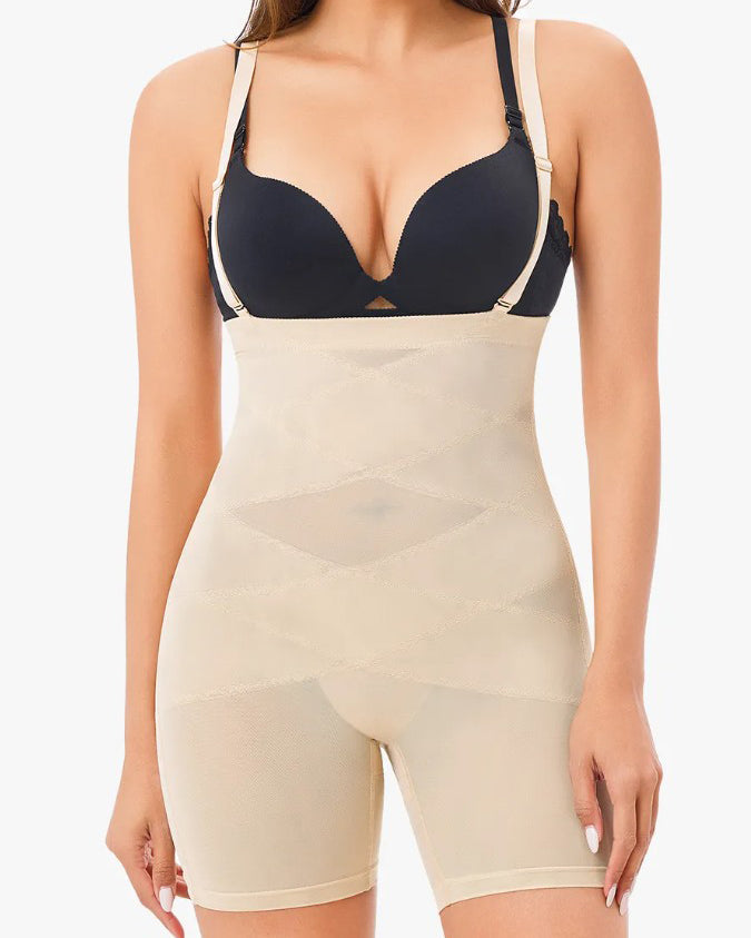Seamless Mesh Butt Lifter Body Shaper