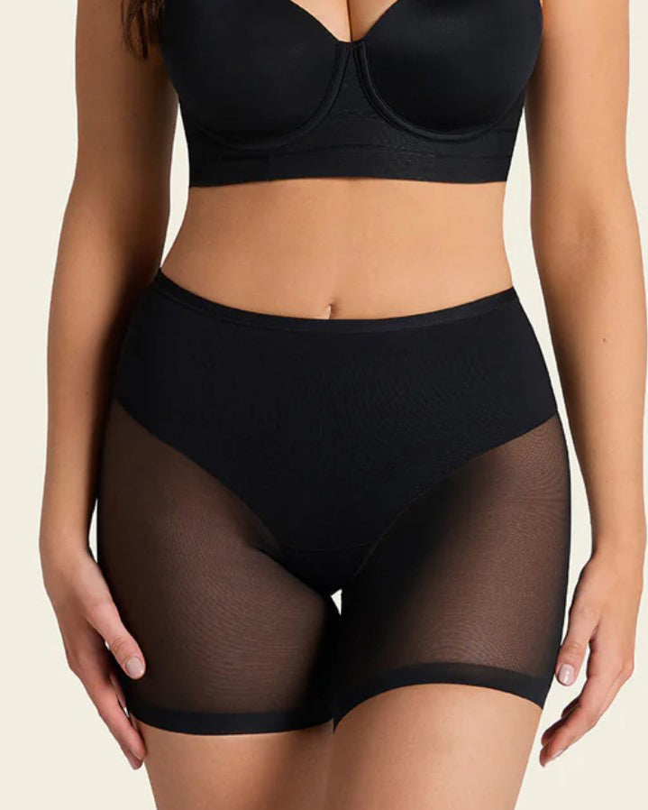 Mesh Seamless Hip-Lifting Shaping Shorts