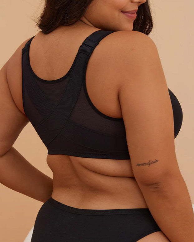 Plunge Wide Strap Bra