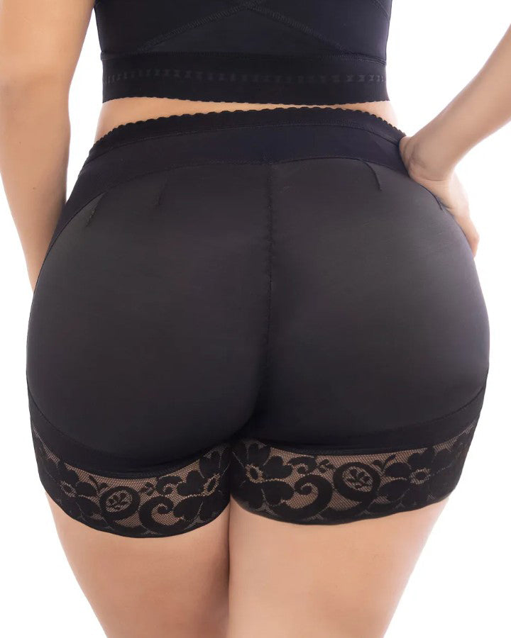Butt Sculpting Lace Trims Shaper Shorts