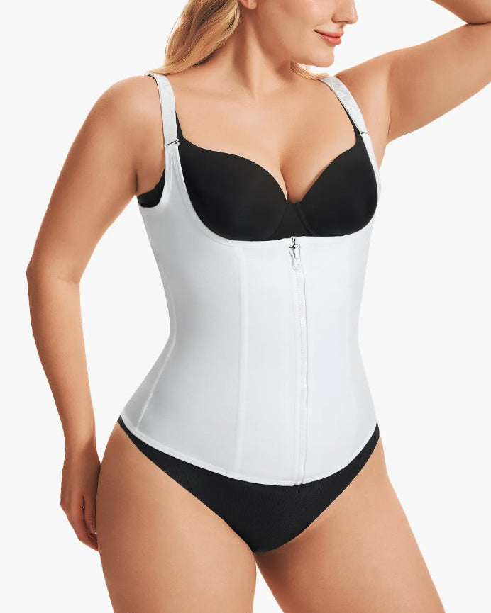 Tummy Shaping Open-Bust Waist Trainer Vest