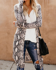 Open Front Knit Cardigan
