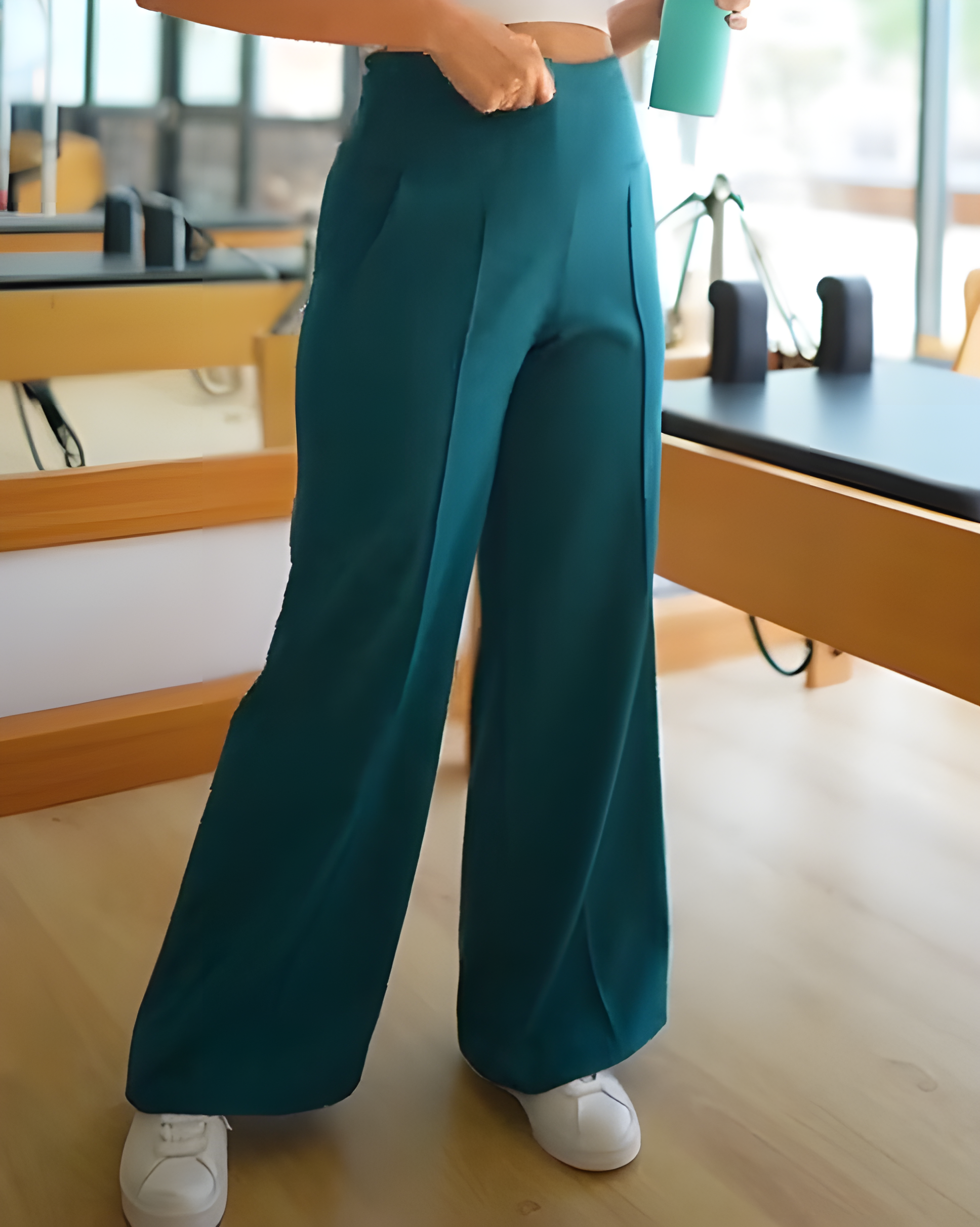 Straight-Leg Loose Casual Pants