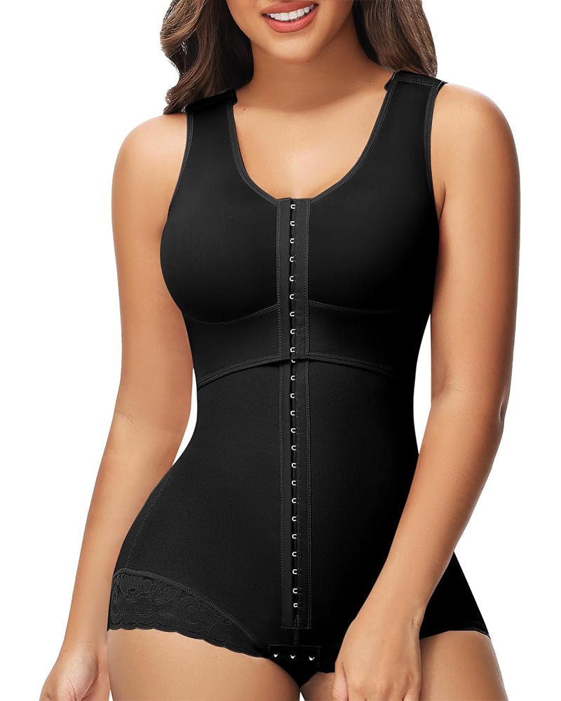 Butt Lifting Hook&Eye Tummy Control Slimming Body Shaper