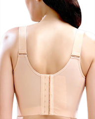 Side Support Longline Wide Adjustable Straps Wireless Bra
