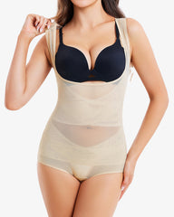 Seamless Open Bust Tummy Control Shapewear