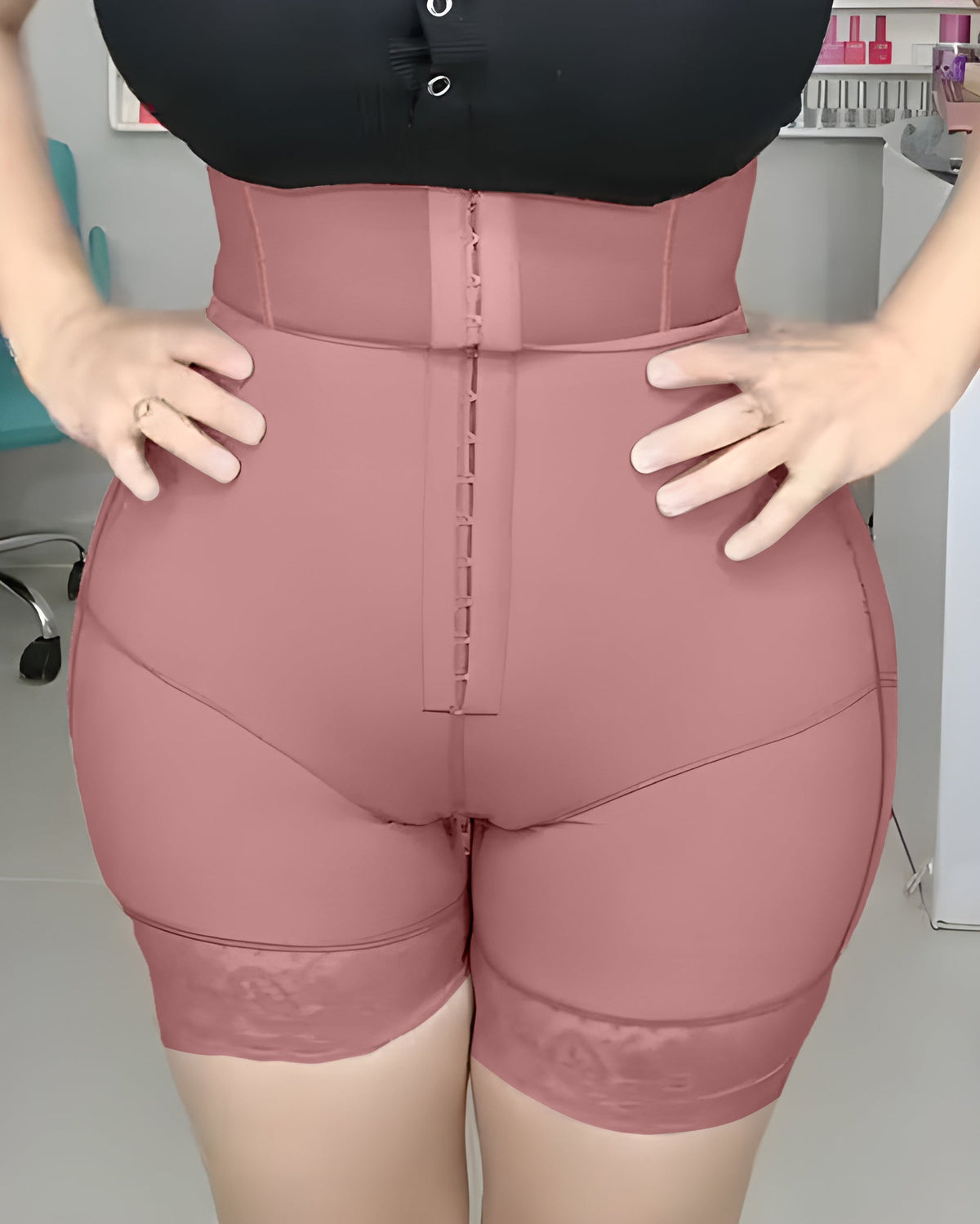Abdominal Compression High Rise Shaper Shorts